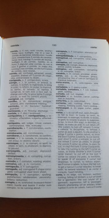 Dicionário Português - Inglês