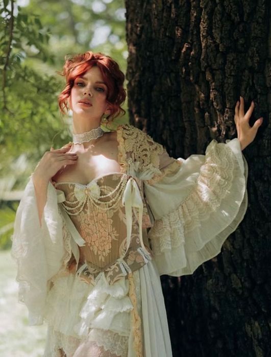 Вінтажний дизайнерський корсет від Pauline Bigniak