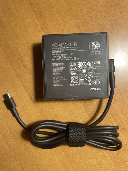 Зарядное Устройство Asus ZenBook ROG Zephyrus Flow TUF 65W 100W USB-C ...