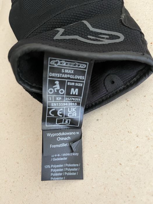 Casaco e luvas alpinestars