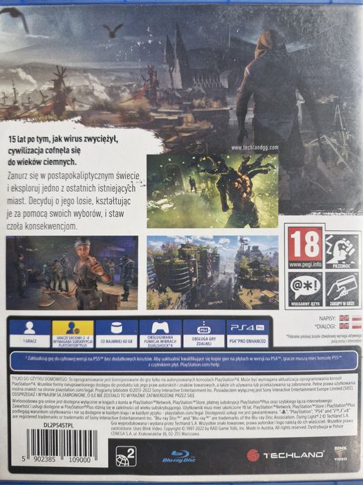 Dying Light 2 Stay Human gra na PS4