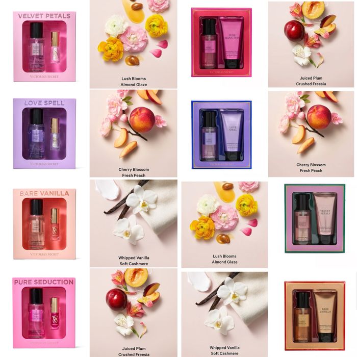 Набор Victoria’s Secret різні macadamia макадамія VS оригінал міст