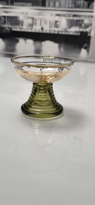 Kieliszek szklany malowany