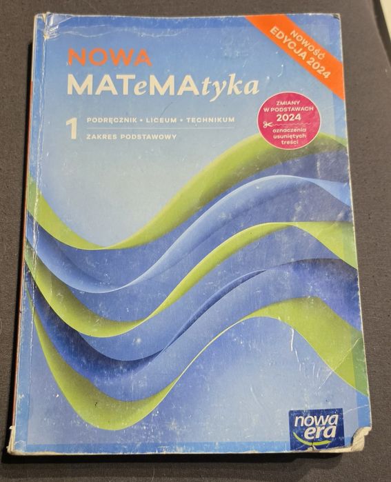 Podręczniki szkolne do klasy 1 technikum.
