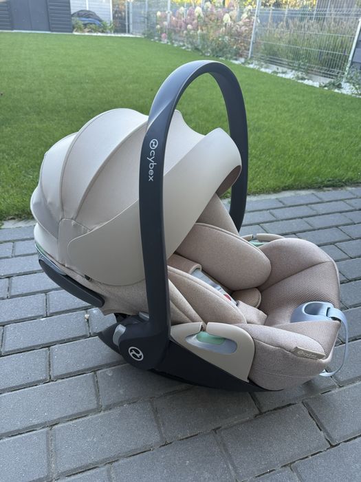 Cybex Cloud T i-Size Plus – Beige + baza obrotowa