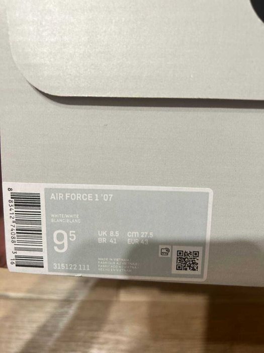 БЕЗ ПЕРЕДОПЛАТИ, ТОРГ) Кросівки Nike Air Force 1 White - (CW2288 111)