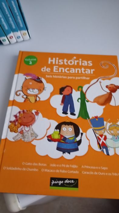 Coleção de livros infantil pingo doce