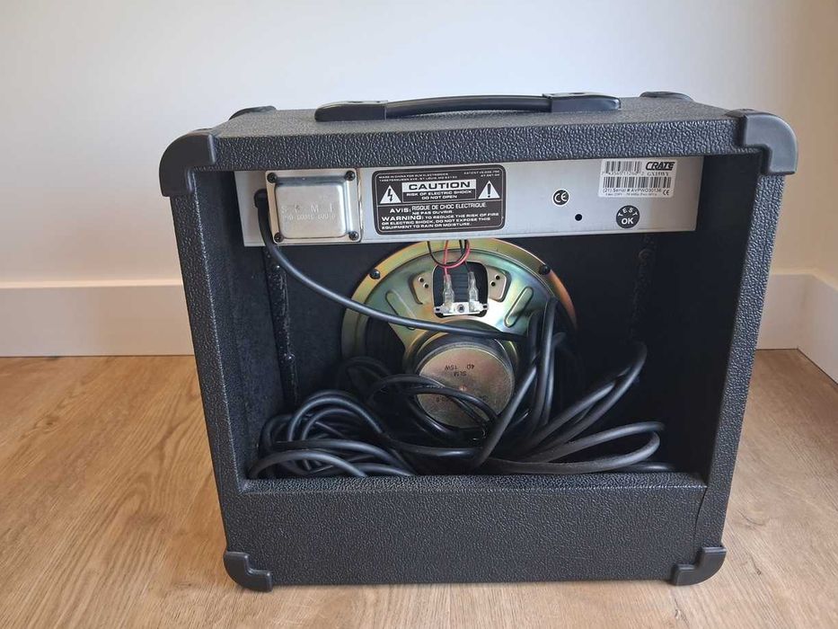 Amplificador Crate GX-15 + Cabo de 10m – Excelente Estado