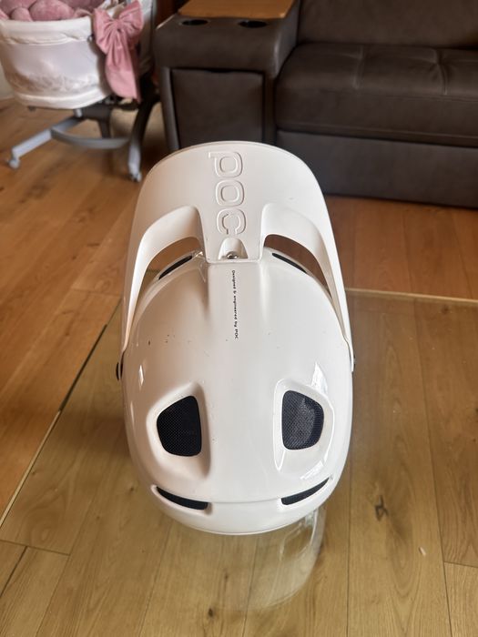 Kask POC roz S biały używany jeden sezon