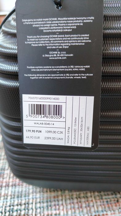 Kuferek/kosmetyczka Ochnik