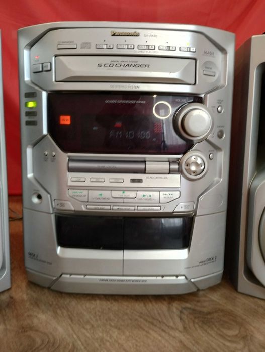 Король звука Panasonic AK48 (500 Вт Блютуз - AUX - Bluetooth - радио )