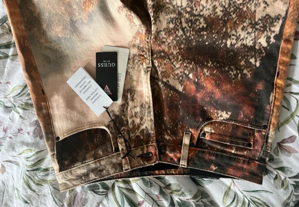 Guess spodnie unique dye
