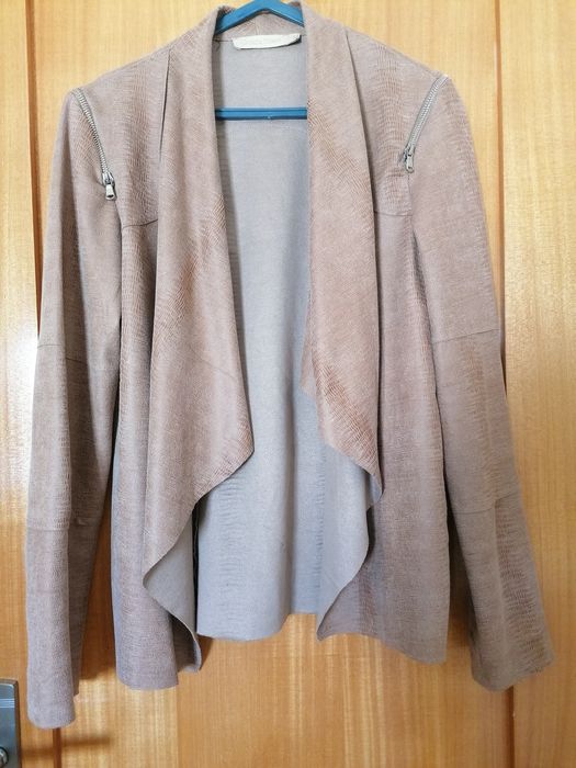 Casaco "pele pêssego"