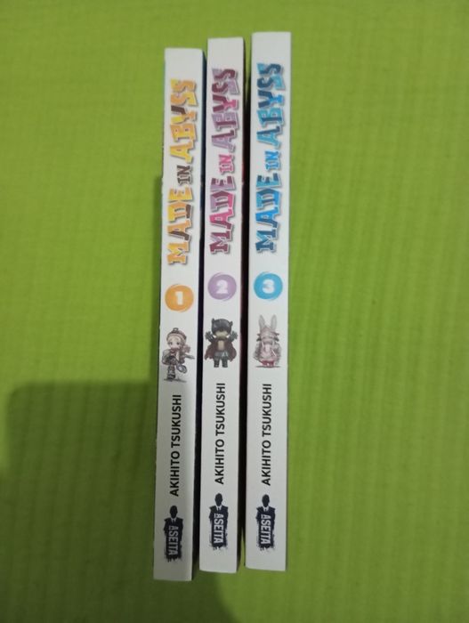 Mangá Made in Abyss 1-3