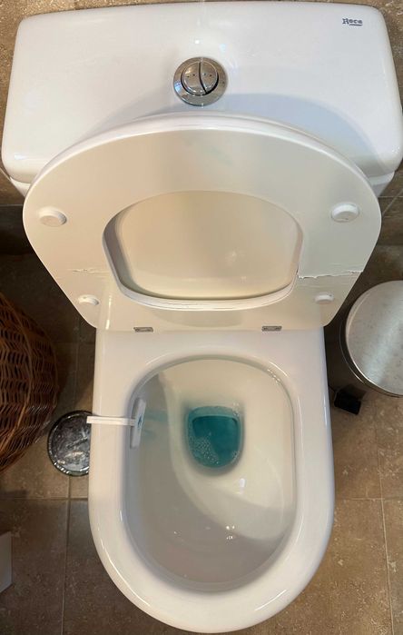 Sanita + autoclismo + Bidé com torneira - Marca ROCA