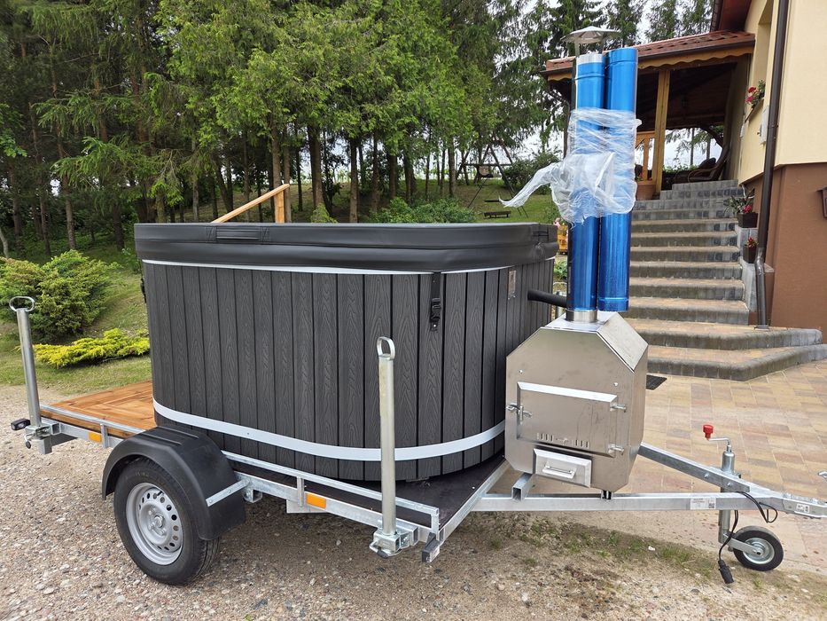 Balia Bania mobilna, jacuzzi,akryl, PIĘKNA, PREMIUM, kompozyt