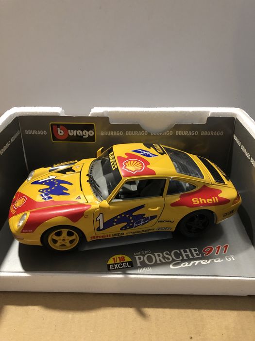 Porsche 911 carrera GT escala 1:18