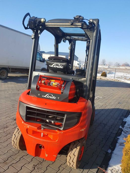 Wózek widlak LINDE H20T evo 2860h 20r Triplex wolny skok H18 H16 H25