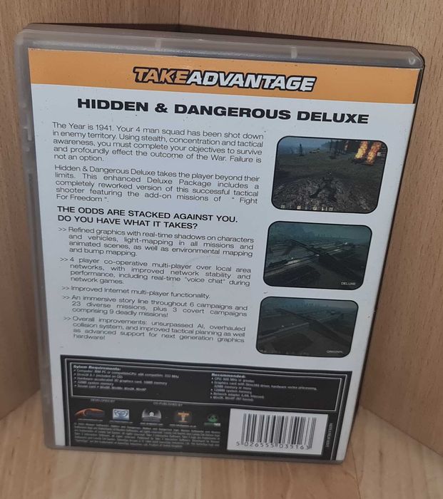Hidden & DANGEROUS Deluxe / PC / ANG / BDB-/