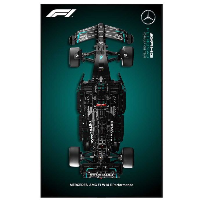 Rama / Ramka do ekspozycji ściennej LEGO Mercedes-AMG F1 42171