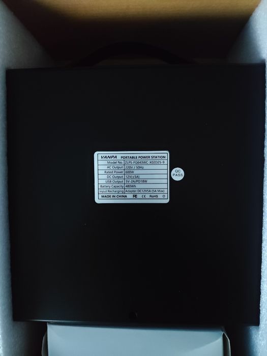 Estação de energia portátil solar 900W