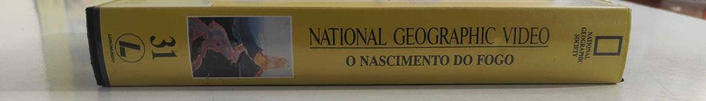 Coleção Completa National Geographic Video – 31 Cassetes VHS Ref: VI