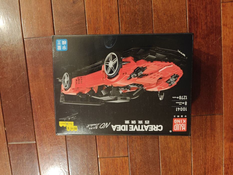 Klocki pojazd technic sportowe auto ZONDA R  PAGANI 1278 el. MOULD KIN