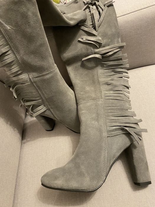 Szarek kozaki zamszowe roz. 38