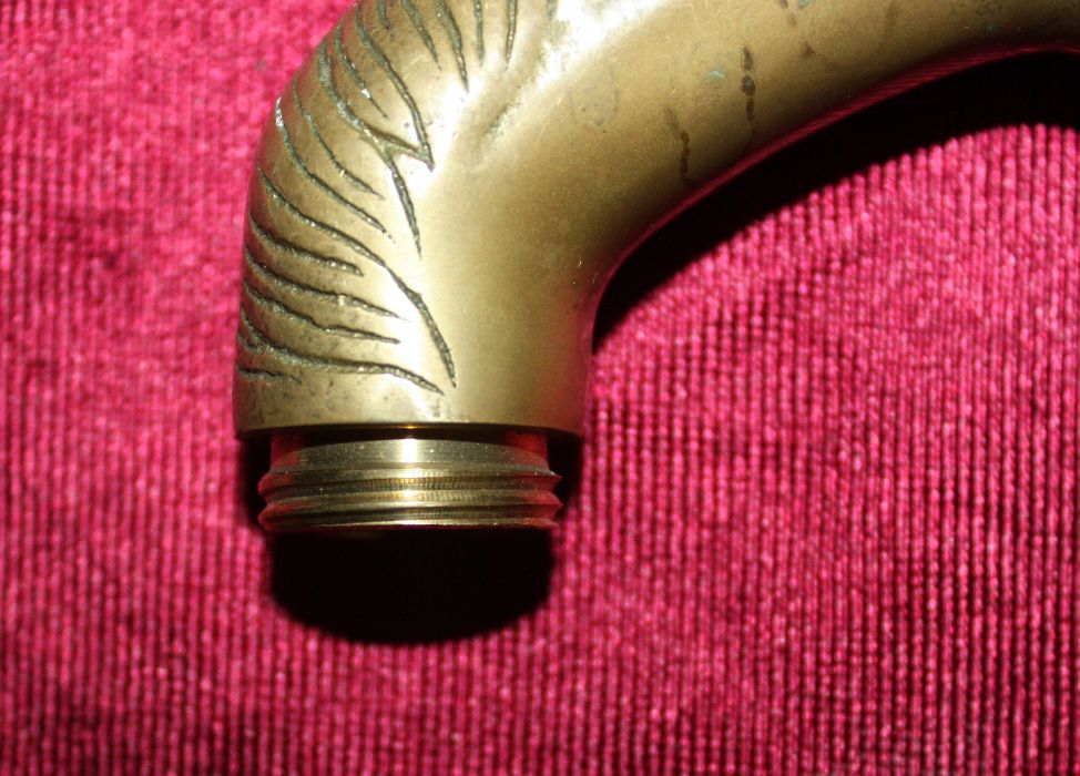 Ручка на трость. Конь. Бронза. Европа.