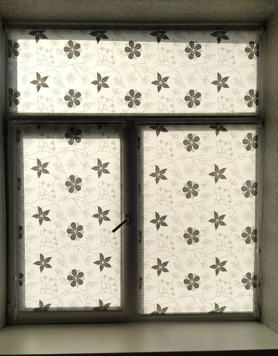 Тканевые ролеты. Рулонные шторы ДЕНЬ - НОЧЬ.