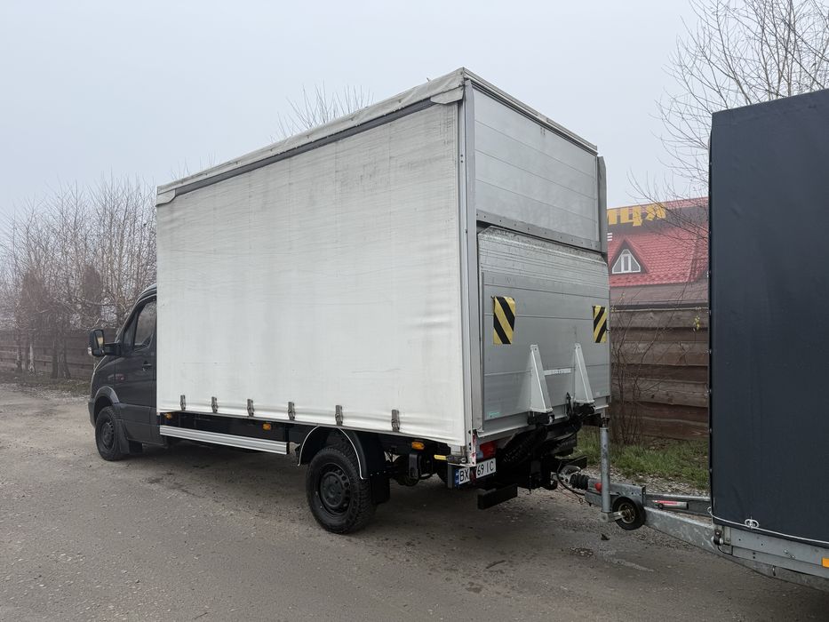 Будка спринтер гидроборт 906-907