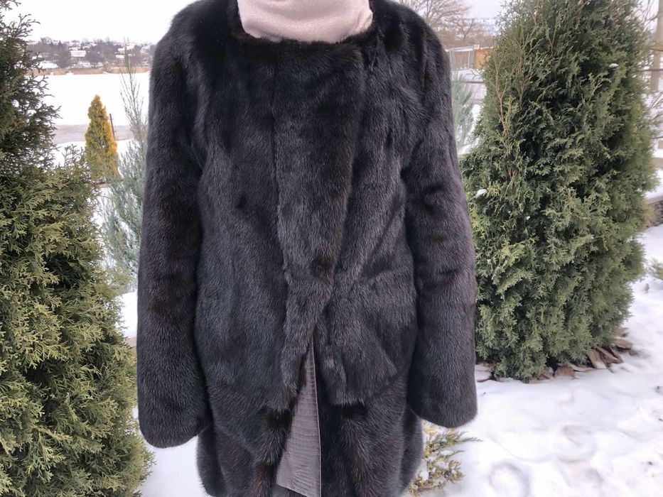 Натуральна норкова шуба