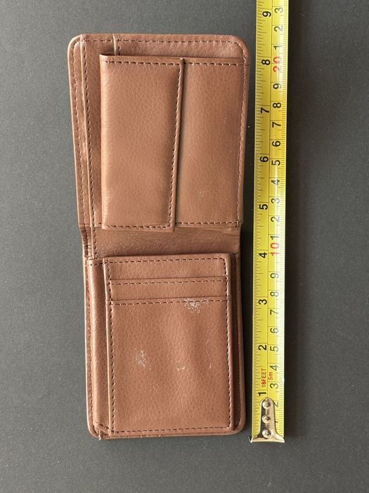 portfel brązowy mały