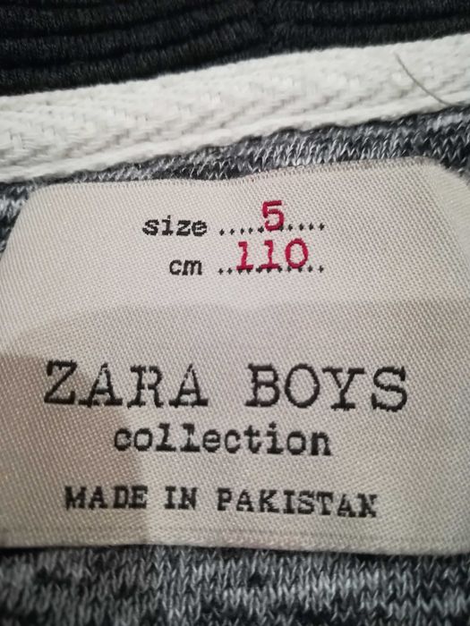 Casaco Zara para menino 5 anos