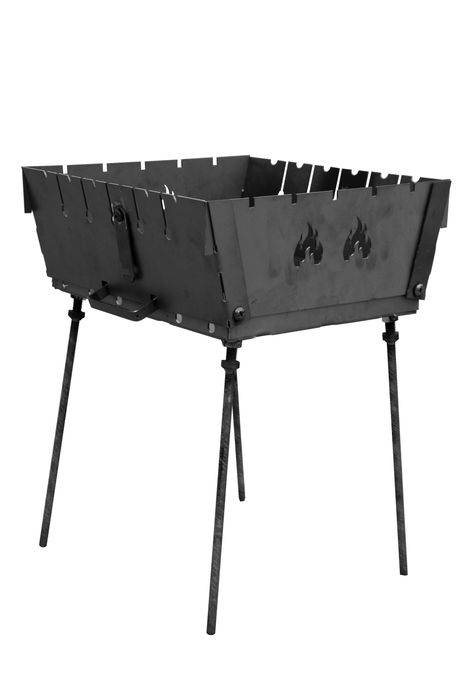 Мангал Турист з шампурами Zestaw Mangal Grill Walizka + 6 szampurów Szaszłyki