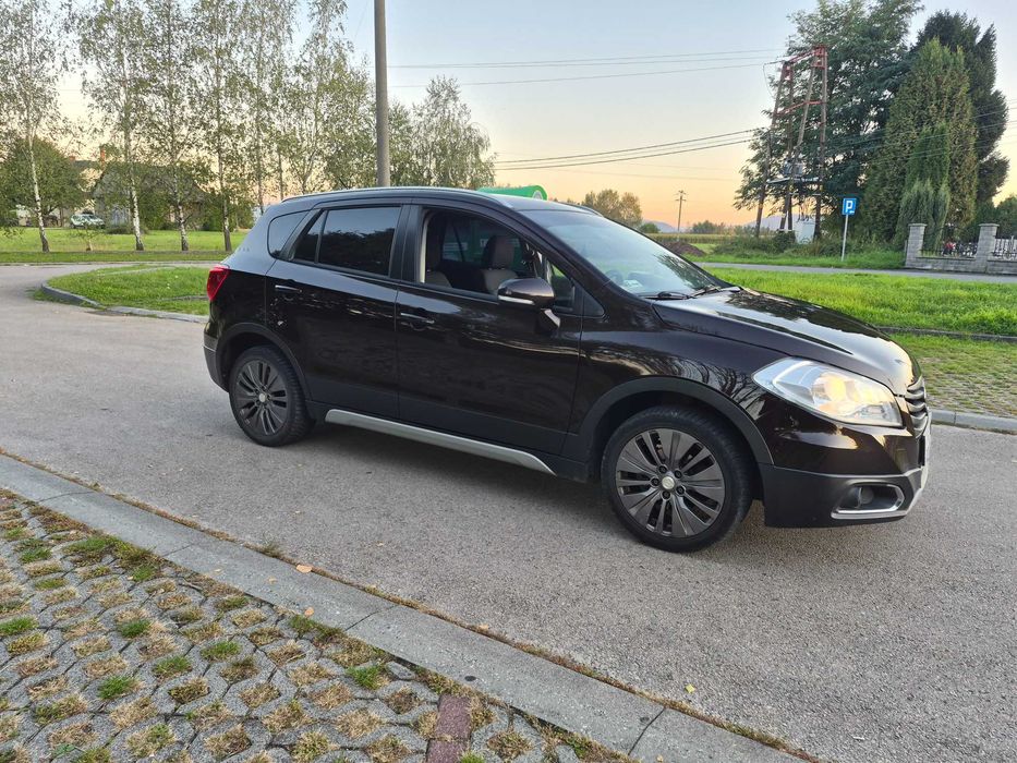 Suzuki sx4 S- cros 4x4 diesel brązowy metalic