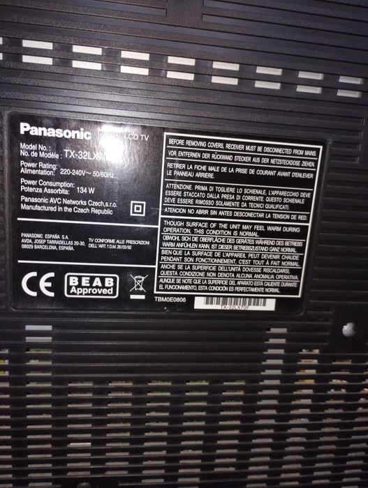 Witam sprzedam TV LCD 32" Panasonic VIERA
