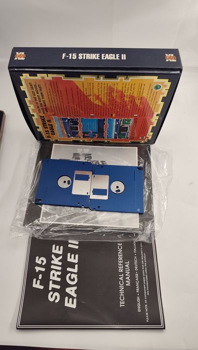 Gra F- 15 Strike Eagle || Atari ST Big Box