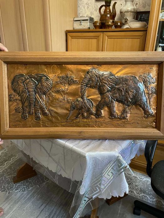 Картина Слони на прогулянці