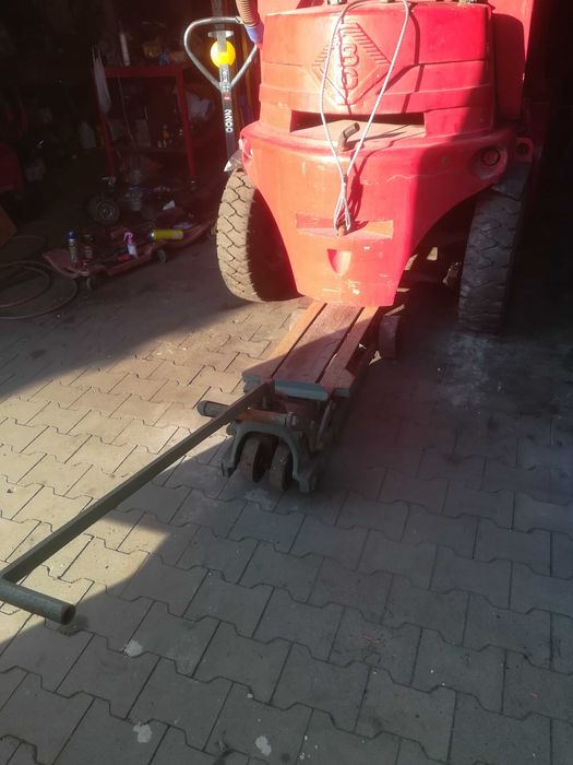 ustrojstwo podnośnik (rolniczy) platforma mechaniczna, bez hydrauliki