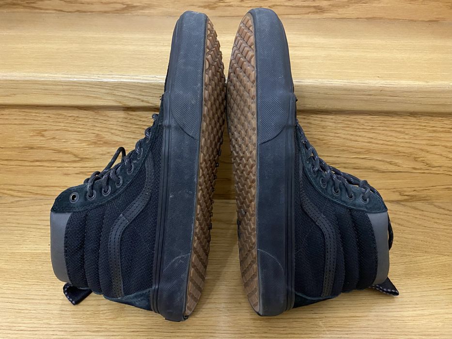 Czarne męskie sneakersy Vans