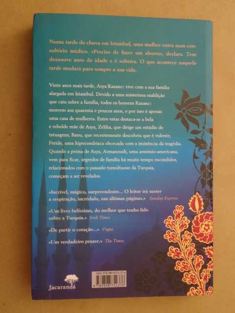 A Bastarda de Istambul de Elif Shafak - 1ª Edição