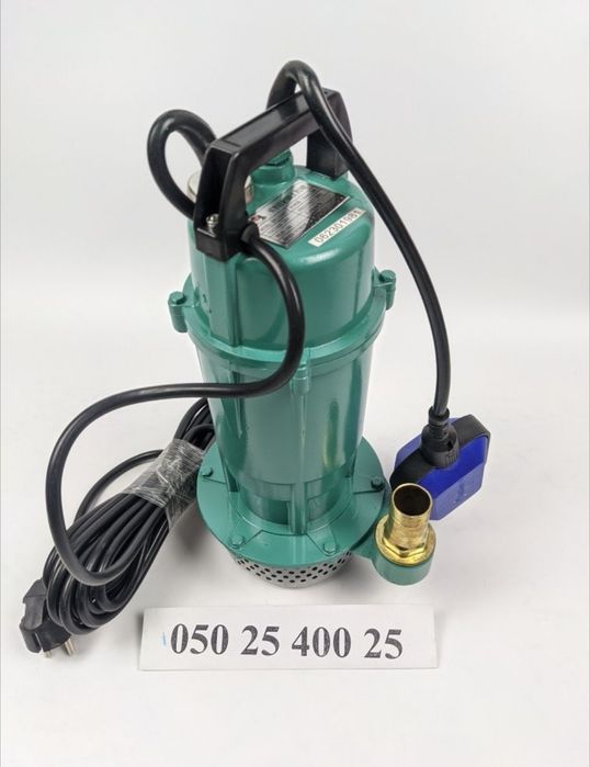 Комплект насос и шланг 10 м. Для канализации и септика.