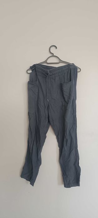 Lniane spodnie boho r. 12