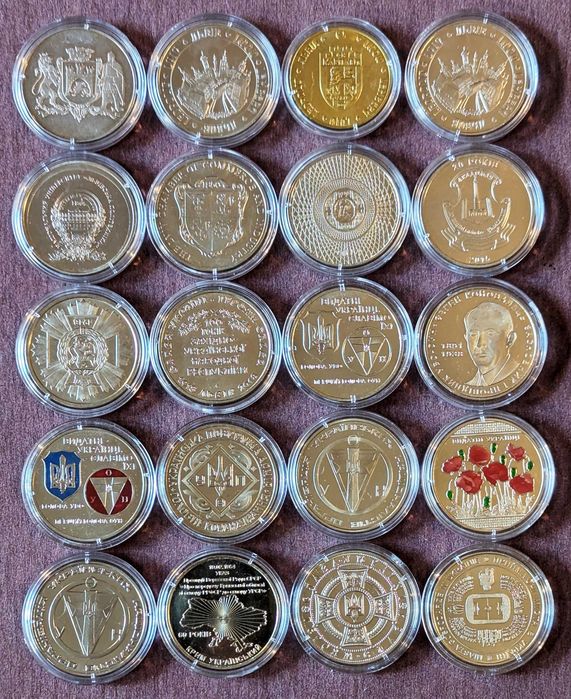 Медаль Коломия 780 років Монетний двір Закарпаття 2021 рік тираж 600шт