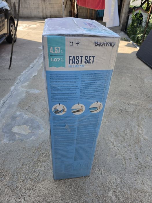 Piscina Bestway Fast set 457 X 107
