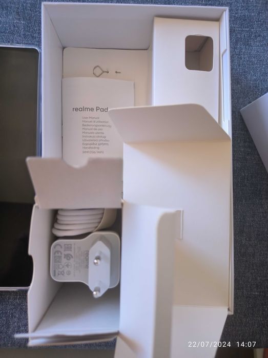 Como Novo! Realme Pad Mini WIFI 4G/64G com caixa e capa