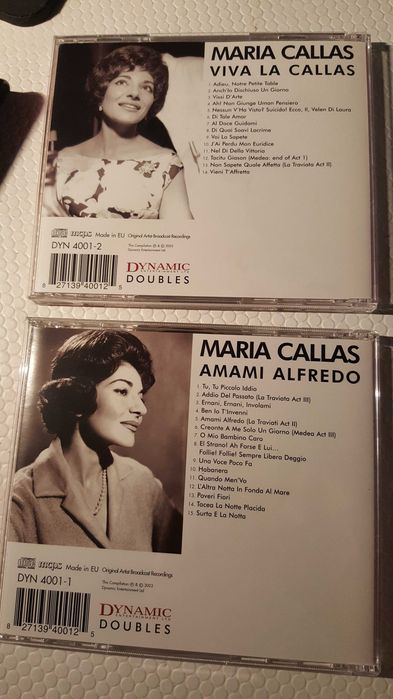 2 CD Maria Callas - Álbum Duplo (Portes incluídos)