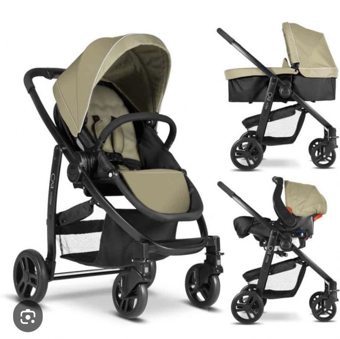 Carrinho bebé Graco Evo Trio