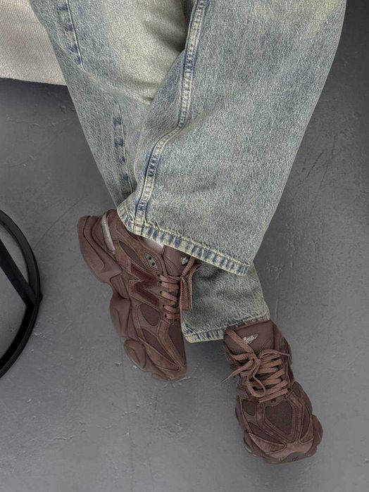 Кроссовки New Balance 9060 Chocolate Brown 36-45 Хит Сезона! Топ